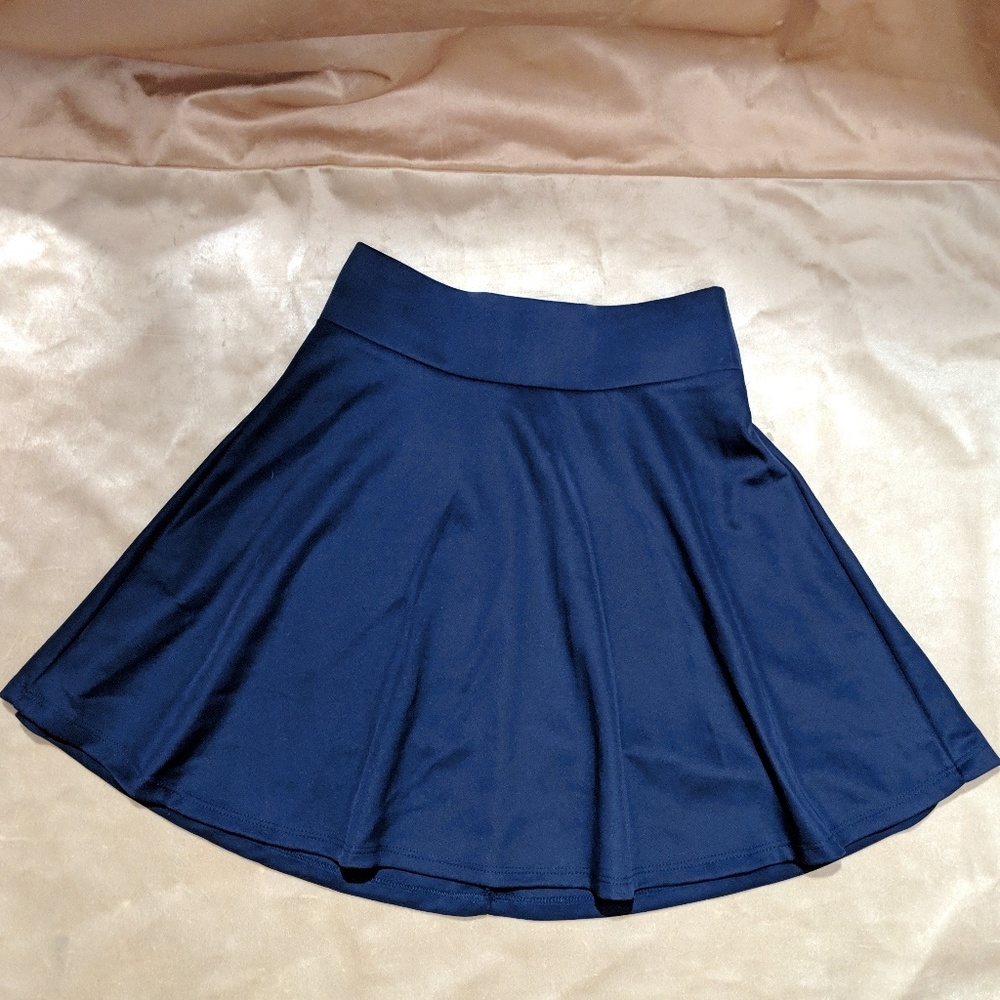 Blue skirt
